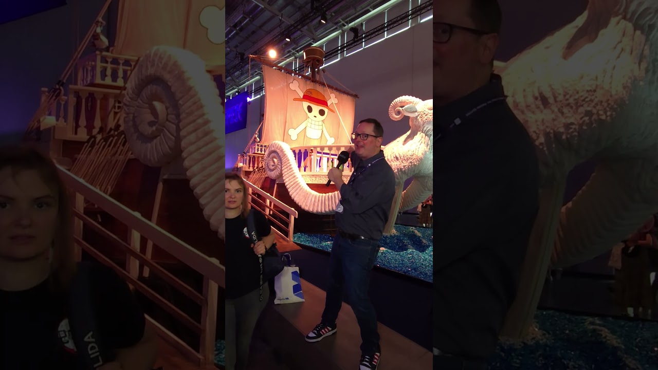 I explored the Going Merry from One Piece