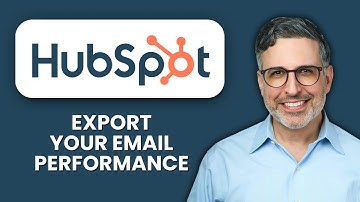 NEW! How to Export Email Performance Reports in HubSpot (2025) 📊 | Analyze Campaign Results