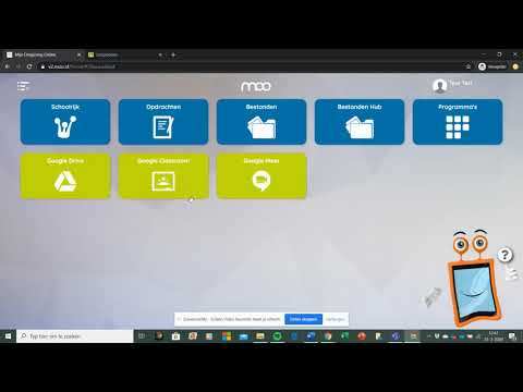 Uitleg inloggen moo, google classroom en google meet