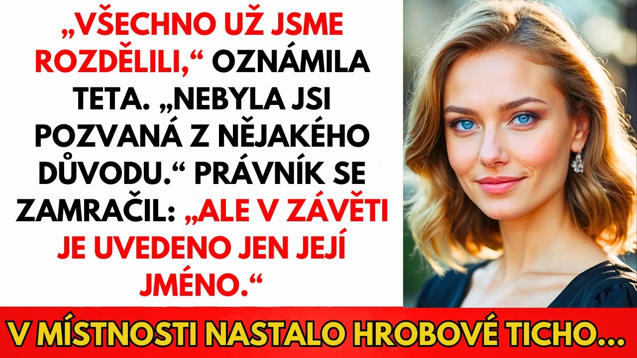Rodina Mě Vyřadila Z Čtení Babiččina Závěti Pro „Nevděk“. Právník To Viděl Jinak