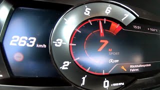 TOYOTA SUPRA Stage 3 Turbo - Acceleration 0-280 km/h - Launch Control & Sound