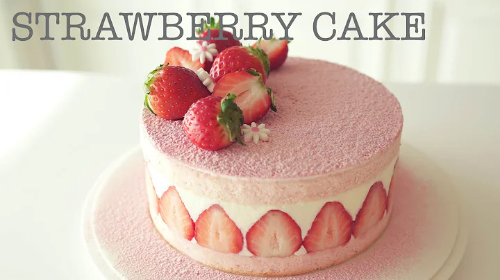 How to make Strawberry Cake/