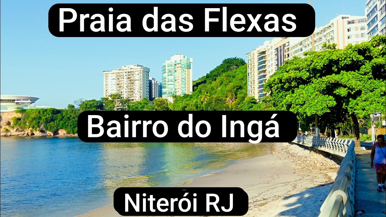 Praia das Flechas - no bairro do Ingá -Niteroi Rio de Janeiro 