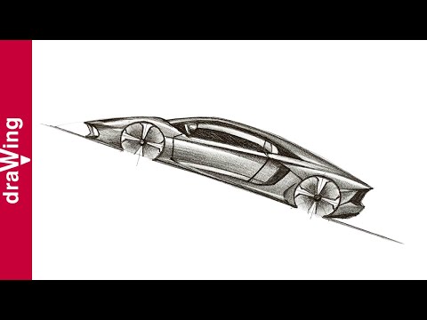 how to draw sports car (Lamborghini) easy / 스포츠카(람보르기니) 쉽게 그리는 방법