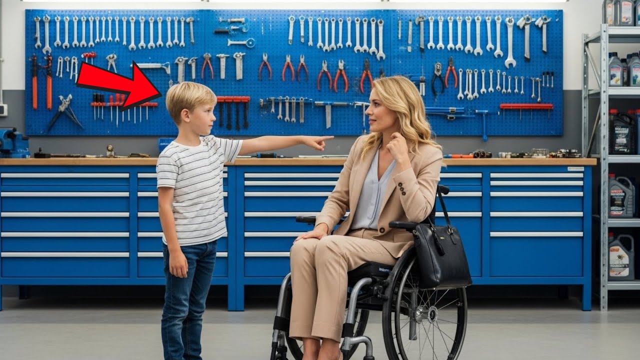 „Mein Vater Kann Ihre Beine Reparieren“, Sagte Der Junge Zur Gelähmten Millionärin – Sie Lachte