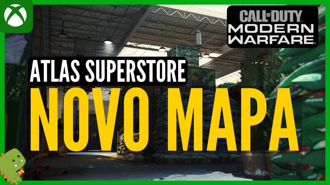 NOVO MAPA INSANO, ATLAS SUPERSTORE - CALL OF DUTY MODERN WARFARE - YouTube