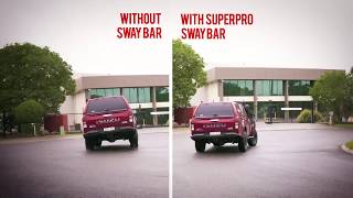 SuperPro 4WD Sway Bars - Why Your Dual Cab needs a Rear Sway bar! screenshot 2