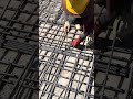 Rebar Tie for Ground Slab #construction #building #civilengineering #concrete #machinery #rebar