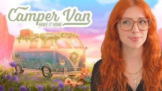 My first time playing the cozy puzzle game Camper Van 🚐💗