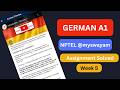 German A1 Week 5 || NPTEL Answers 2026 || German I week 4 Assignment solved #myswayam #nptel2026
