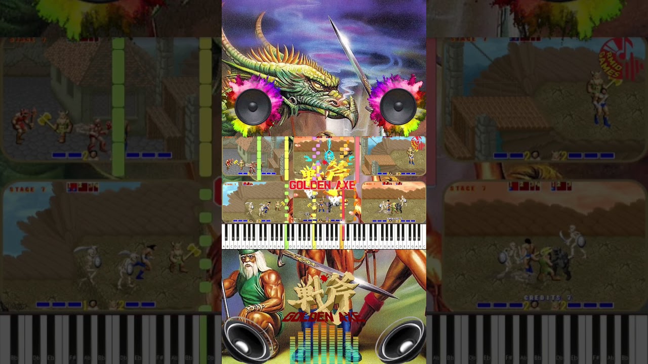 Golden Axe - The Road of Dead MIDI SOUND 