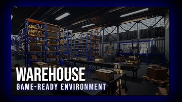 Warehouse | Game-Ready Environment | Unreal Engine 5.