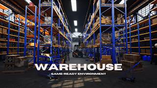 Warehouse | Game-Ready Environment | Unreal Engine 5.