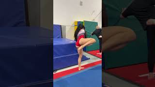 Gymnastics stretches 🤸🧘 #gymnast #stretching #flexibility