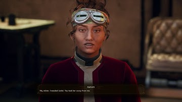 Parvati  Reaction on Killing The outer worlds