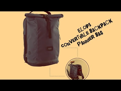 วีดีโอ: Alban Convertible Backpack-pannier รีวิว