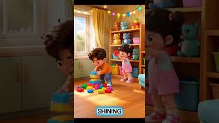 Clean up time 🌟let’s tidy up together #CleanUpTime #KidsRhymes #NurseryRhymes