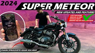 2024 Advance Super Meteor 650 Reviewlive Tracking, Service Altert & Anti-Theft New Features& Update