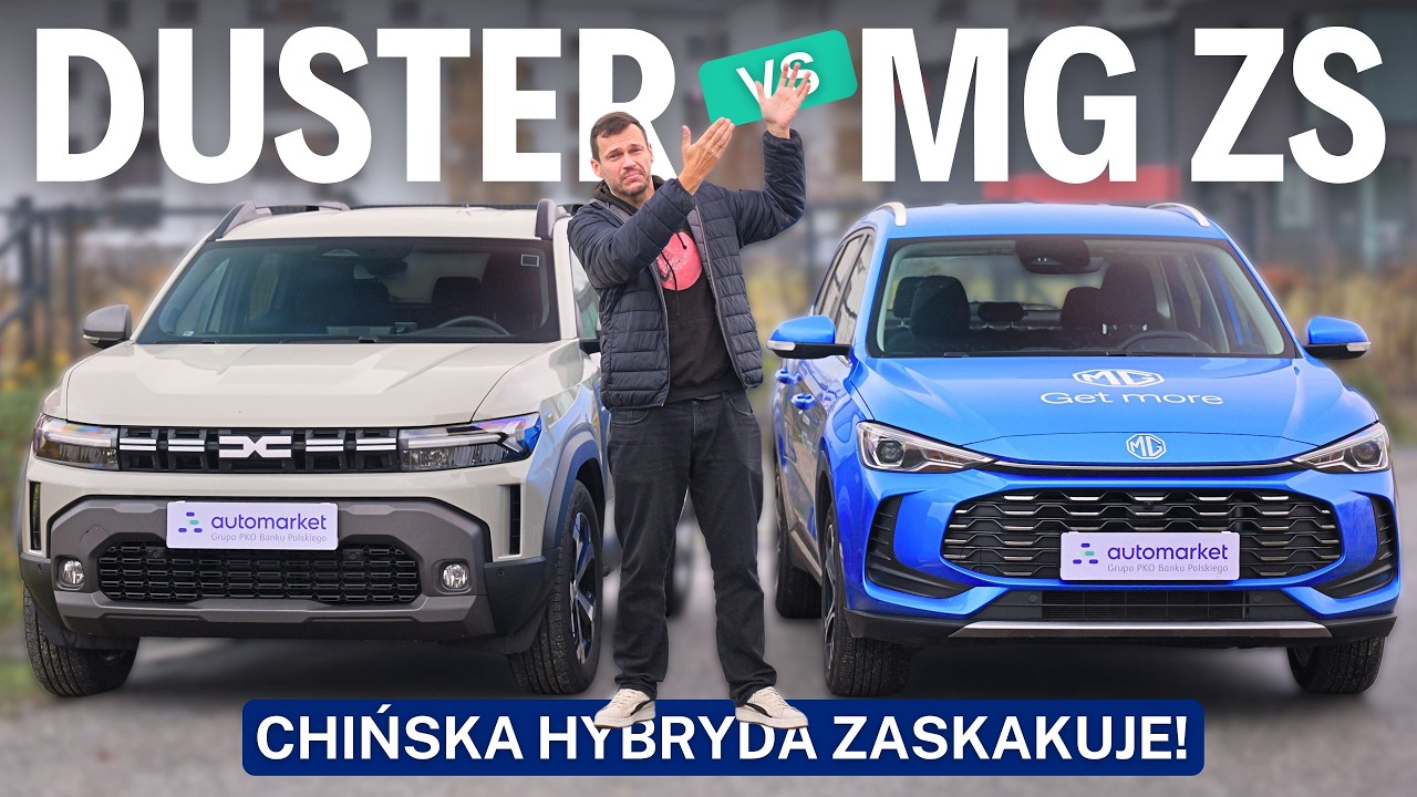 MG ZS Hybrid vs Dacia Duster Hybrid – czy chińska hybryda odbiera klientów Dacii?