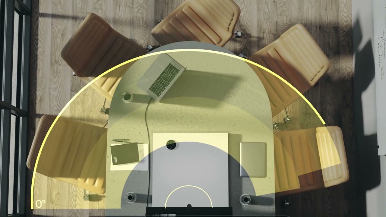 Jabra Panacast 50 - Black (8200-231) | Geavanceerde Videobar voor Vergaderingen - SynFore