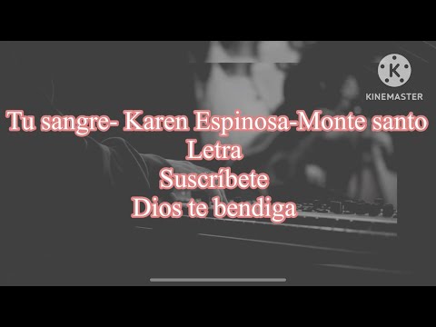 Tu sangre Letra
