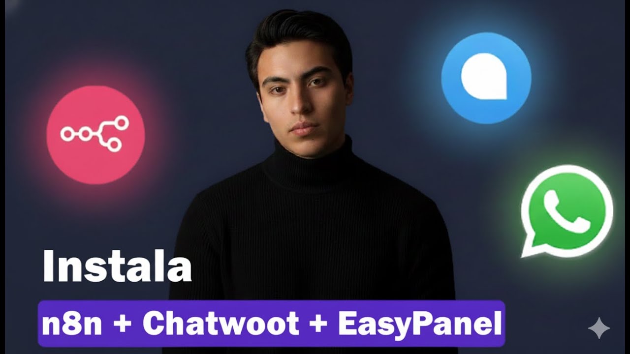 Instala n8n + Chatwoot + EasyPanel | Despliega Contabo VPS - YouTube