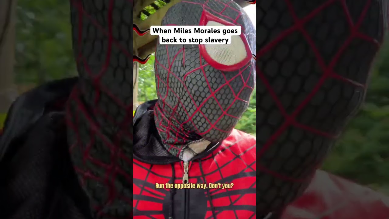 WHEN MILES GOES BACK TO STOP SLAVERY  