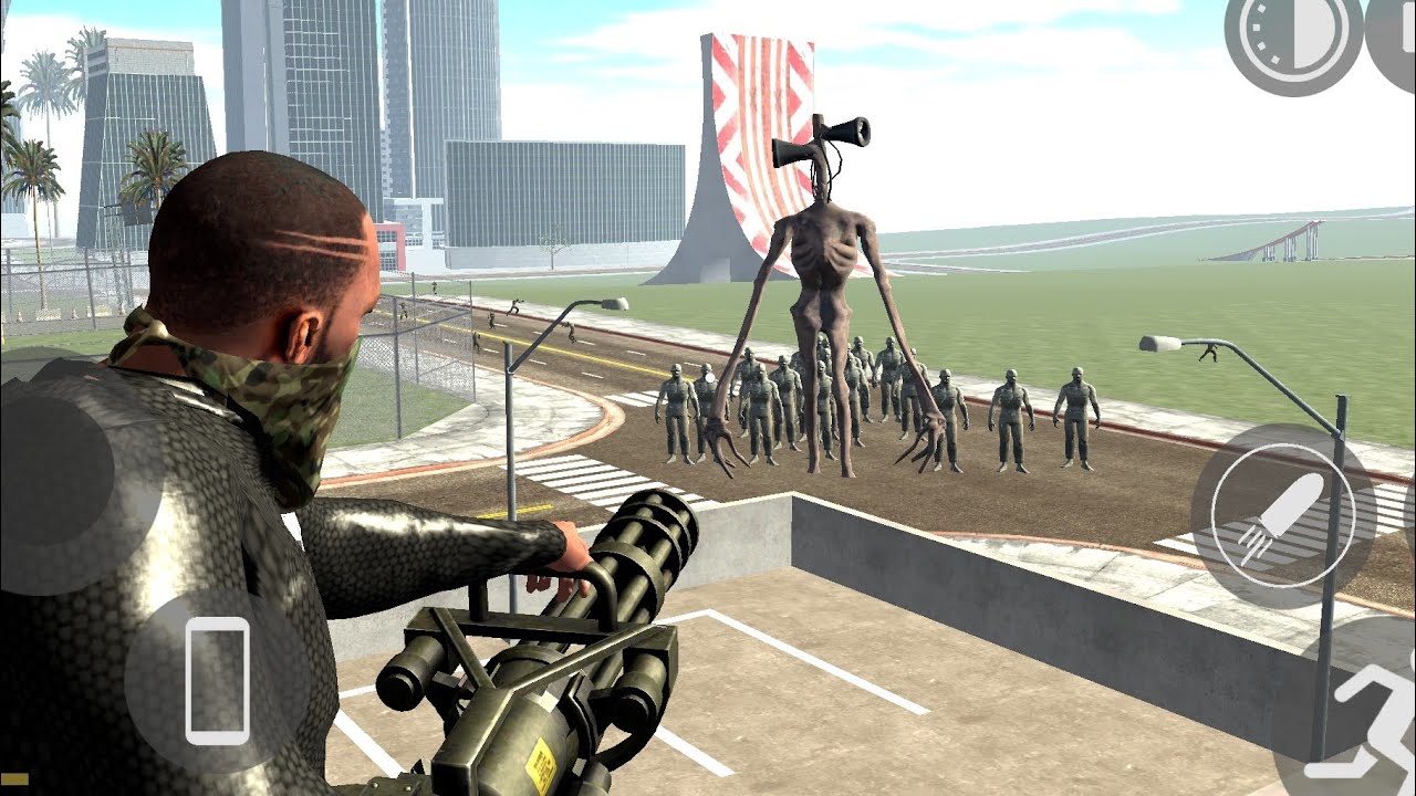 Franklin Vs All monsters || Indian bike driving 3d game 