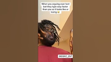 When you arguing over text but they type way faster than you so it looks like ur losing #viralshort