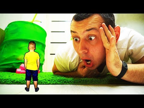 Джо УМЕНЬШИЛ Матвея!!! Папа НЕ МОЖЕТ его найти!!! Видео для детей For Kids Матвей Котофей