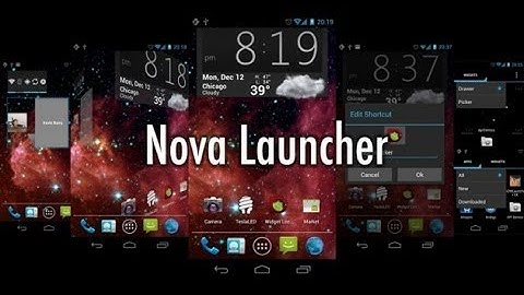 Android 4.4 Kitkat look - Nova Launcher Beta