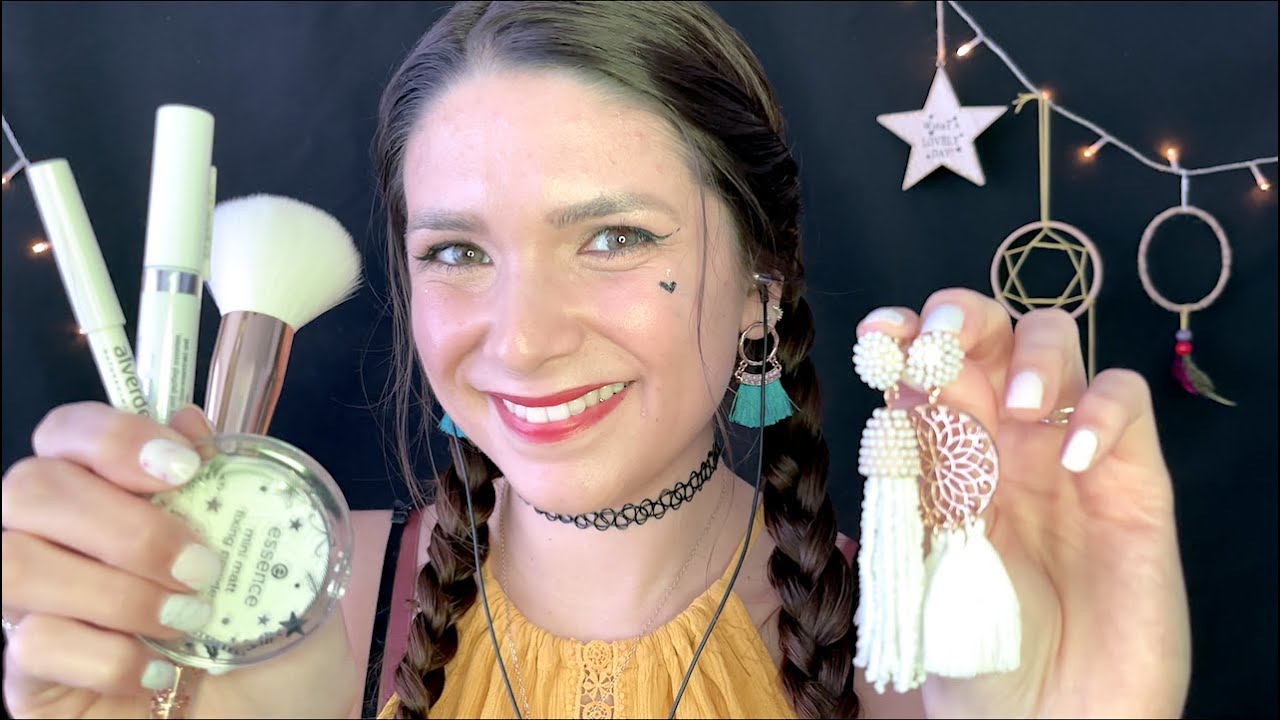ASMR White Sensation Makeup für dein Fotoshooting mit Heidi - Personal Attention, German/Deutsch RP