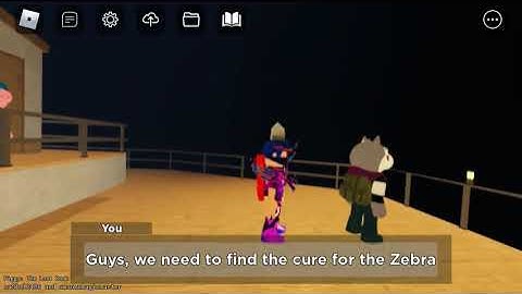 I made my own cutscene in Piggy: The lost book!