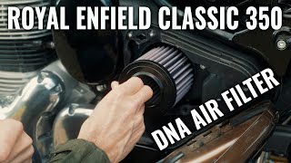 DNA Air Filter | Installation and Review | Royal Enfield Classic 350