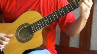 Video thumbnail of "Cordero que bajaste del cielo (solo guitarra acustica) Musica Cristiana"