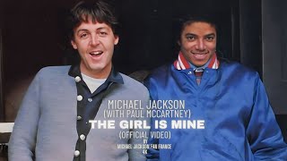 Michael Jackson (with Paul McCartney) - The Girl Is Mine  4K Resimi