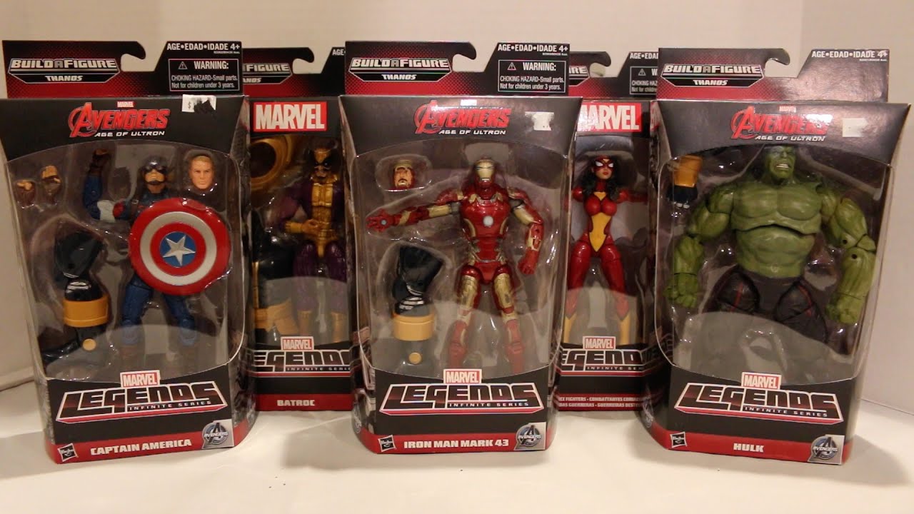 Marvel Legends Avengers: Age of Ultron Action Figures Review - YouTube