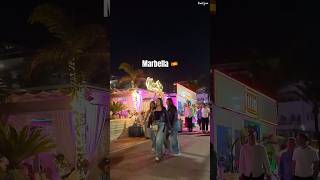 Nightlife Marbella Port In Autumn Costa Del Sol