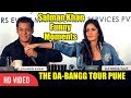 Crazy salman khan all funny moments with katrina kaif at dabangg tour pune