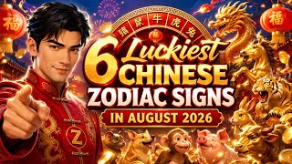 6 Luckiest Chinese Zodiac Signs in August 2026 | Ziggy Natural