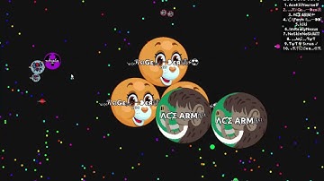 #UNCUT AGAR.IO GAMEPLAY // MASTER OF SPLITRUN? // INSANE TEAMING WITH A RANDOM GUY