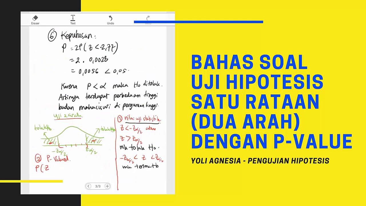 List Of Contoh Soal Uji Hipotesis Satu Arah Dan Dua Arah 2022 Porn