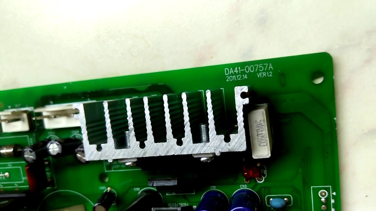 Подключение адаптера к модулю DA41-00757A. - YouTube
