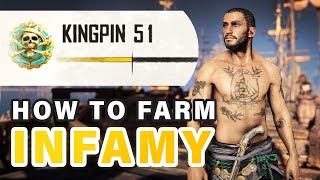 How to Farm INFAMY Levels Fast | Kingpin+ ► Skull & Bones