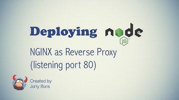 NGINX as a Reverse Proxy (listening on port 80)