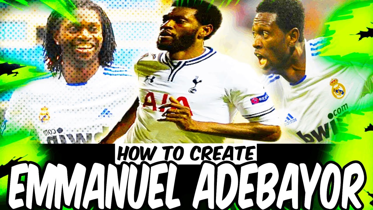 Emmanuel Adebayor EA Sports FC 24 | VIRTUAL PRO LOOKALIKE TUTORIAL