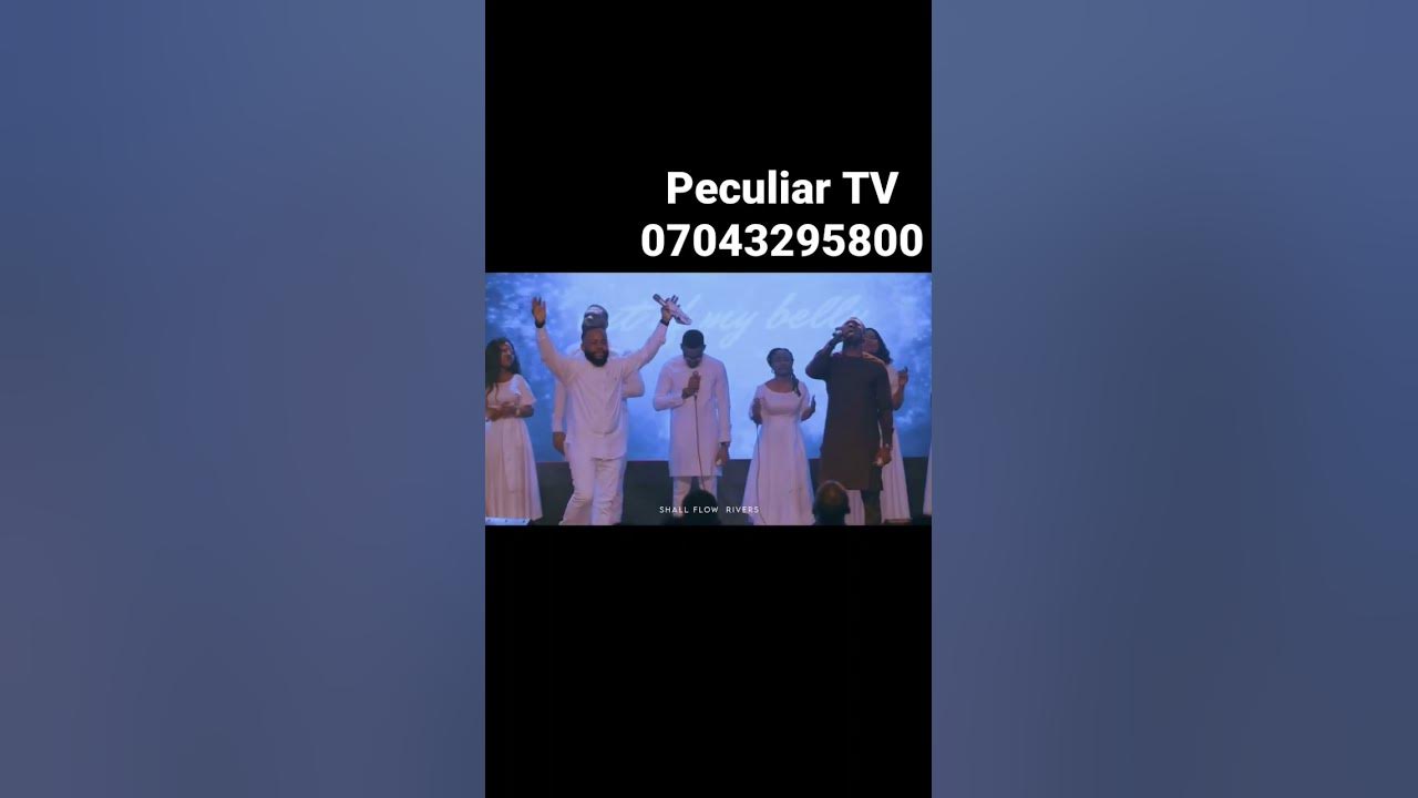 Out of my belly shall flow rivers of living water 🙇. Min. Theophilus Sunday and Min.Prosper Ochimana