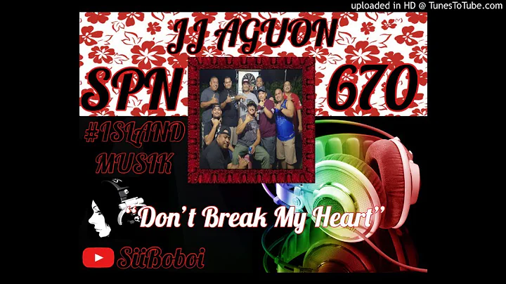 JJ Aguon - Don't Break My Heart (Cover)