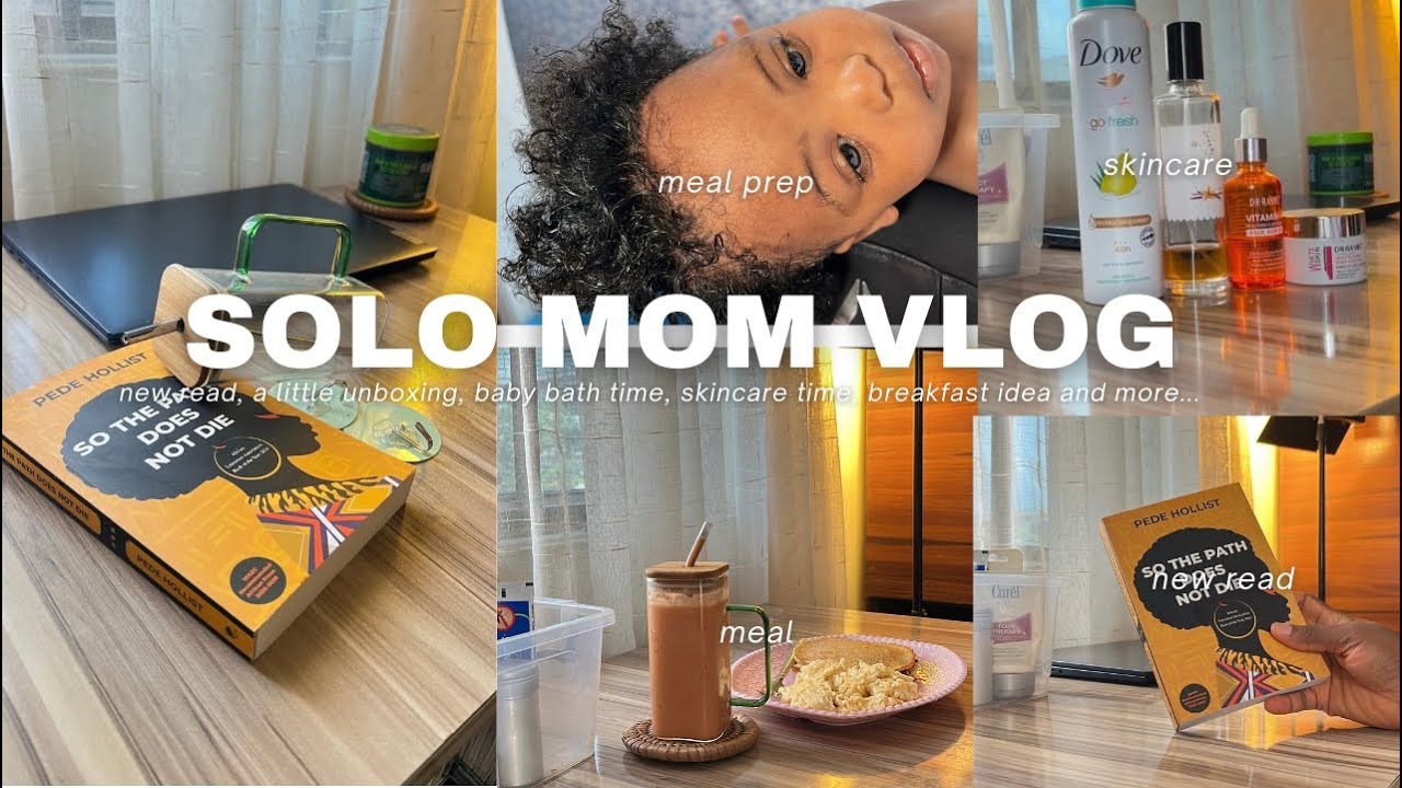 Days in the life | Living in Nigeria | Life as a Mom| New read | Unboxing.
