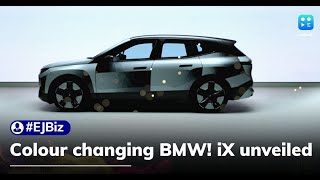 Colour changing BMW! iX unveiled at CES, the ultimate digital experience